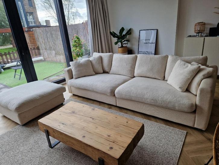 Bank Zuiver Sense, Huis en Inrichting, Banken | Bankstellen, Zo goed als nieuw, Rechte bank, Driepersoons, 250 tot 300 cm, 75 tot 100 cm