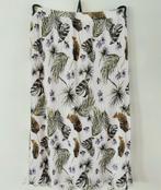 Punt Roma plissérok maat XL (mt 50) botanische print ecru, Rok, Beige, Ophalen of Verzenden, Zo goed als nieuw