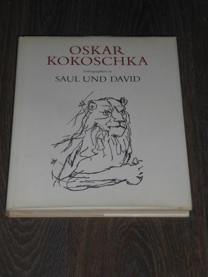 OSKAR KOKOSCHKA - Lithographien zu SAUL UND DAVID, Boeken, Overige Boeken, Zo goed als nieuw, Verzenden