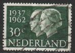 Nederland 1962 765 Huwelijksjubileum 30c, Gest, Postzegels en Munten, Postzegels | Nederland, Ophalen of Verzenden, Na 1940, Gestempeld