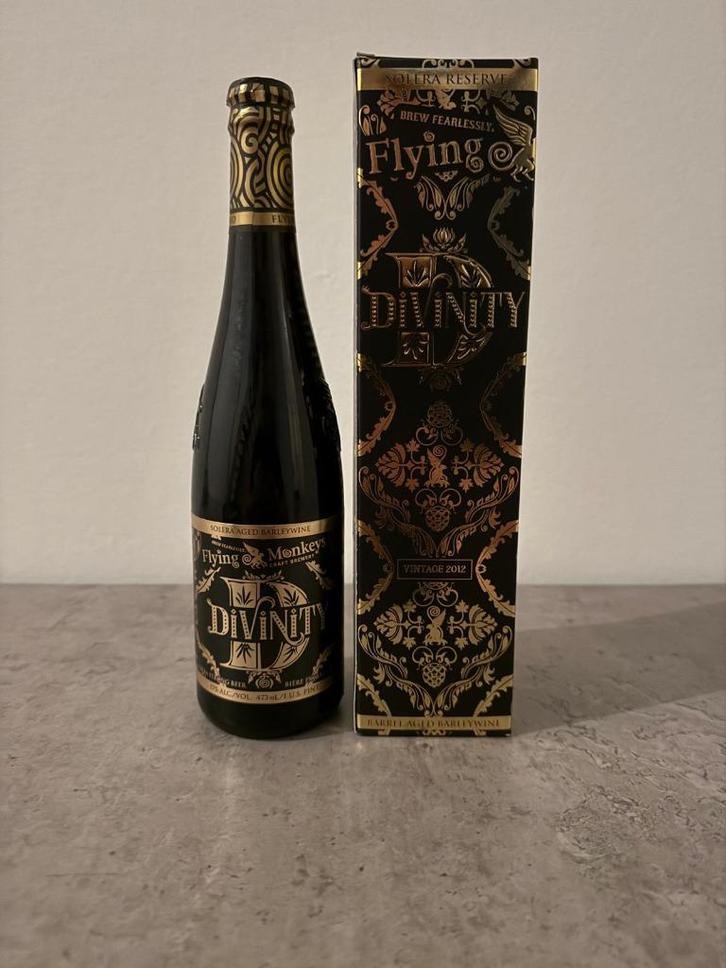 Divinity (2012) - Flying Monkeys Craft Brewery, Verzamelen, Biermerken, Nieuw, Flesje(s), Overige merken, Ophalen of Verzenden