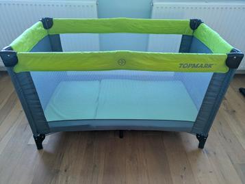 Campingbedje / reisbedje - Topmark - extra matras  beschikbaar voor biedingen