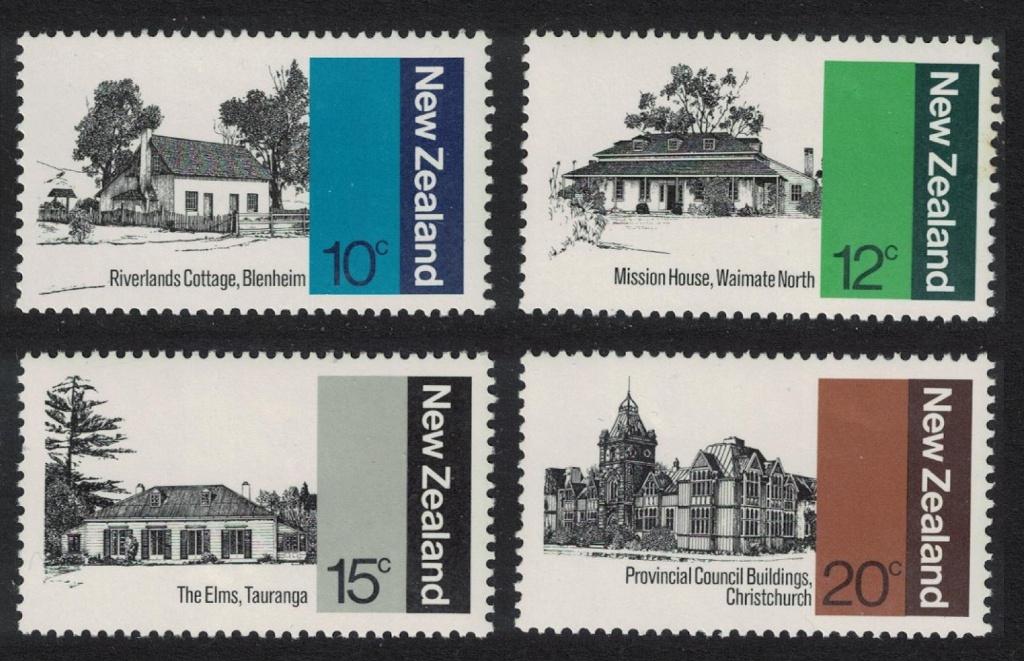 17-01 Nieuw Zeeland MI 767/70 ongebruikt, Postzegels en Munten, Verzenden