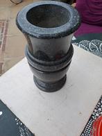 te koop een natuur steen bloem pot  zgan 29 cm hoogte, Tuin en Terras, Bloempotten, Overige materialen, Rond, Nieuw, Ophalen of Verzenden