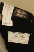 NIEUW met kaartje NEW STAR liverpool HighWaist zwart W34 L34, Verzenden, Nieuw, Zwart, W33 - W34 (confectie 48/50)