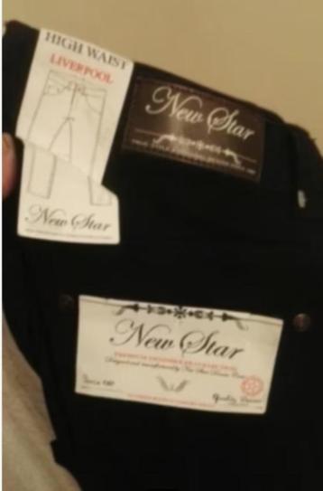NIEUW met kaartje NEW STAR liverpool HighWaist zwart W34 L34 beschikbaar voor biedingen