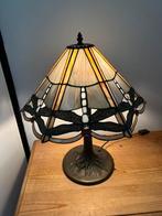 Tiffany lamp, Ophalen of Verzenden, Zo goed als nieuw, Glas, Minder dan 50 cm