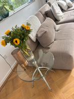 Glazen koffietafel nieuw Amsterdam, Minder dan 45 cm, Minder dan 55 cm, Salontafel, Rond