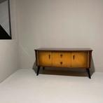 Vintage audio kast jaren 50, Huis en Inrichting, Kasten | Wandmeubels, Ophalen, Gebruikt, ., 2de hands