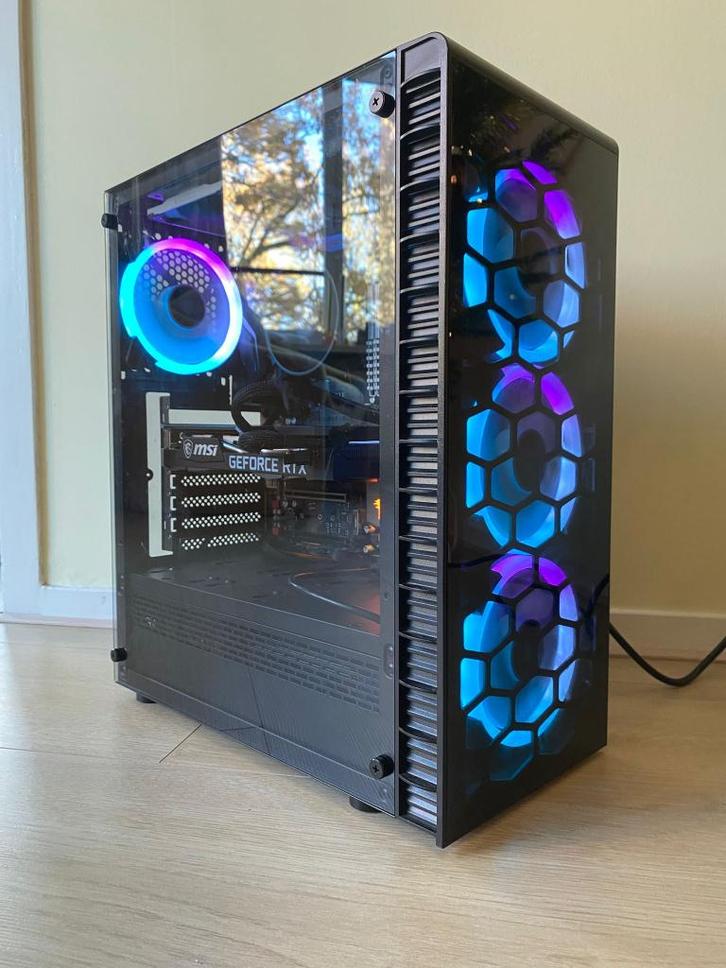 Game PC | RTX 3050 | 32 GB | 1 TB | Ryzen 5 2600, Computers en Software, Desktop Pc's, Zo goed als nieuw, 4 Ghz of meer, SSD, 32 GB