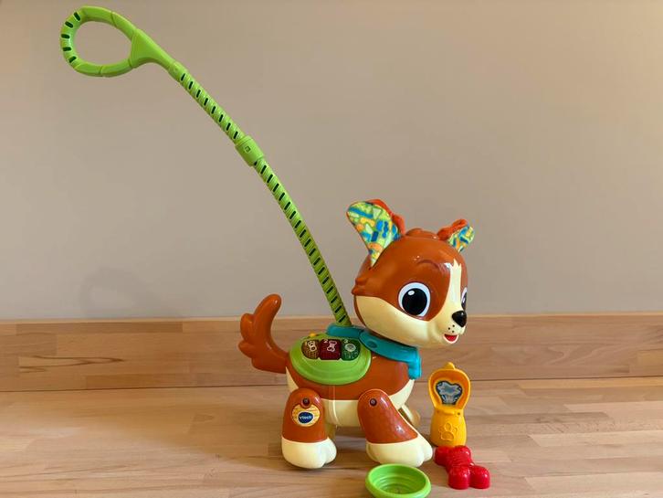 Vtech Waffie de Wandelpuppy, Kinderen en Baby's, Speelgoed | Vtech, Zo goed als nieuw, 2 tot 4 jaar, Ophalen