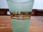 Art deco glazen vaasje, Laeken, Antiek en Kunst, Antiek | Glas en Kristal, Ophalen of Verzenden
