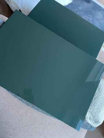 3x IKEA Besta tv-meubel deurtjes donkergroen - afbeelding 2