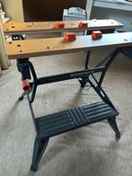 Black+Decker Workmate opvouwbare werkbank, Doe-het-zelf en Verbouw, Werkbanken, Ophalen, Gebruikt, 70 tot 120 cm, Inklapbaar