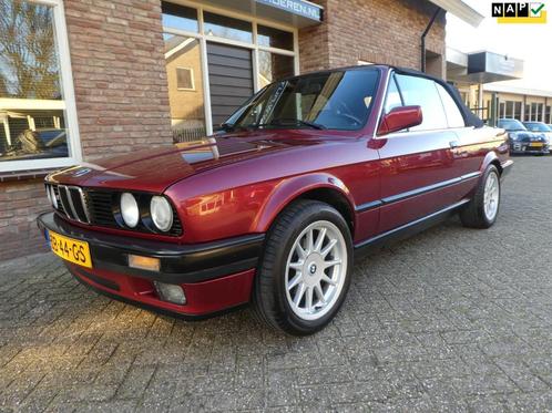 BMW 3-serie Cabrio 318i Automaat / Leder / Origineel NL Auto, Auto's, Oldtimers, Bedrijf, Te koop, ABS, Centrale vergrendeling