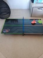 Ping pong tafel met licht, Ophalen