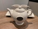 Riverdale Theepot 4-delig set - porselein - wit, Huis en Inrichting, Keuken | Servies, Nieuw, Ophalen of Verzenden, Overige stijlen