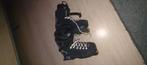 Usd VII 09 - Czarne Inline Skates, Sport en Fitness, Skeelers, Overige merken, Gebruikt, Ophalen of Verzenden, Inline skates 4 wielen