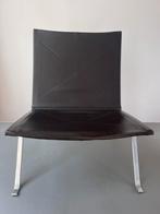 2x PK22 bruin, Poul Kjaerholm. Fritz Hansen, Huis en Inrichting, Fauteuils, Ophalen, Zo goed als nieuw, 75 tot 100 cm, 50 tot 75 cm