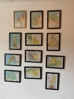 Ingelijste provincie puzzels, Ophalen of Verzenden, Hout, Minder dan 50 cm