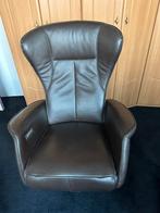 Prominent relaxstoel echt leder incl oplader, Verzenden, Zo goed als nieuw, 75 tot 100 cm