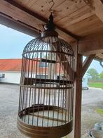 Grote zware messing vogelkooi, Ophalen
