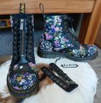 Dr Martens 40 vintage floral black 1460 Pascal zwart bloemen, Kleding | Dames, Schoenen, Zwart, Lage of Enkellaarzen, Ophalen of Verzenden