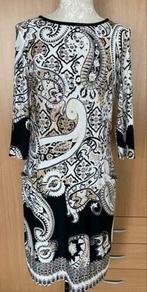 Joseph Ribkoff jurk maat 38 zwart/wit/beige [v]