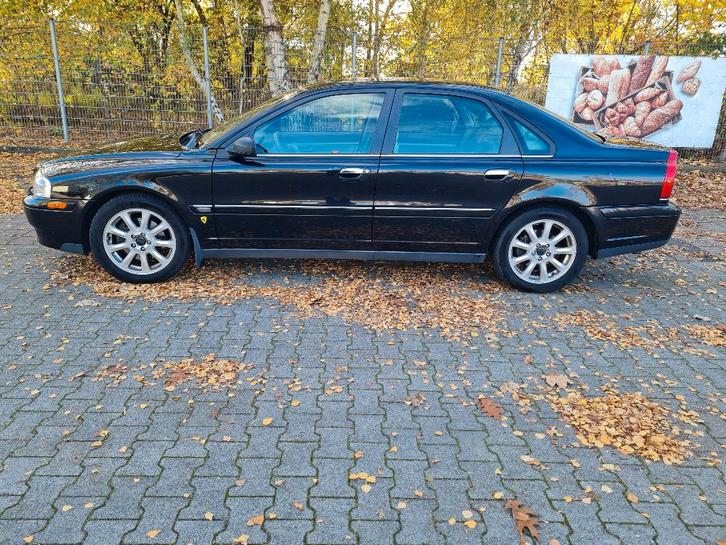 Volvo S80 2.5 T AUT 2004 Zwart, Auto's, Volvo, Particulier, S80, ABS, Airconditioning, Alarm, Boordcomputer, Centrale vergrendeling