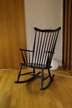 Vintage Windsor Schommelstoel - Zwart, Ophalen