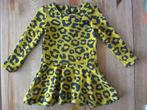 Geel jurkje met dierenprint Le Chic maat 92, Kinderen en Baby's, Kinderkleding | Maat 92, Ophalen of Verzenden, Zo goed als nieuw