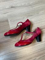 Rode pumps, lakleer/suede, Pumps, Ophalen of Verzenden, Gedragen, Rood