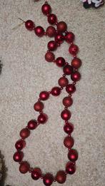 Kerstslinger kerstballen kerstboom kerstlampjes, Diversen, Kerst, Ophalen, Zo goed als nieuw