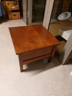 houten hoektafeltje (500420), Ophalen, Rechthoekig, Hout, Minder dan 55 cm