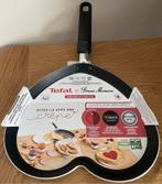 NIEUW! Tefal Crepe pan hartjesvormig, Huis en Inrichting, Keuken | Potten en Pannen, Nieuw, Koekenpan of Braadpan, Ophalen