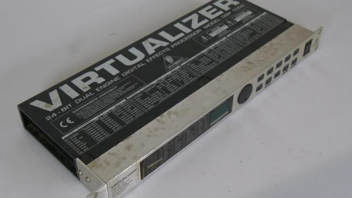 Behringer Virtualizer DSP1000 multi-effect proces., Muziek en Instrumenten, Effecten, Gebruikt, Chorus, Reverb, Multi-effect, Ophalen of Verzenden