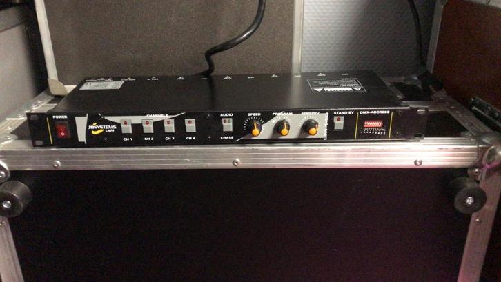JBSystemsLM140 4 channel 19″light modulator studio opruiming, Muziek en Instrumenten, Licht en Laser, Laser, Ophalen of Verzenden