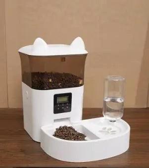 Automatische voerbak en drinkbak, Dieren en Toebehoren, Kattenvoerbakken en Drinkbakken, Zo goed als nieuw, Verzenden