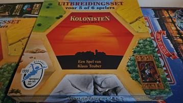 bordspel Kolonisten v Catan 56 uitbreiding houten speelstukk beschikbaar voor biedingen