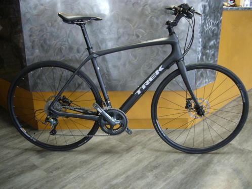Zeer nette gebruikte Trek FX Sport 5 racefiets, Fietsen en Brommers, Fietsen | Racefietsen, Gebruikt, Heren, Overige merken, 15 tot 20 versnellingen