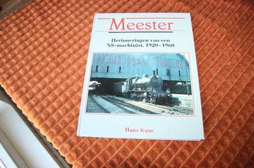 Meester. Herinneringen van een ns machinist beschikbaar voor biedingen