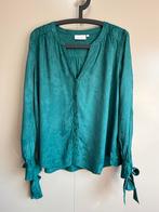 Fabienne Chapot prachtige donker Groene Blouse Maat M, Maat 38/40 (M), Ophalen of Verzenden, Zo goed als nieuw, Fabienne Chapot