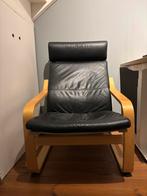 Mooie leren stoel, Ophalen of Verzenden, 75 tot 100 cm, 50 tot 75 cm