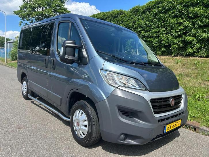 Fiat Ducato Panorama 30 2.3 MultiJet L1H1 - 8 personen uitvo, Auto's, Fiat, Bedrijf, Te koop, Ducato, ABS, Achteruitrijcamera
