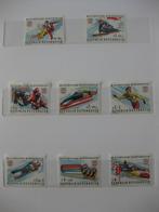 Postzegels 8 stuks Olympische Winterspelen 1976 Innsbruck, Postzegels en Munten, Ophalen of Verzenden, Postfris, Sport