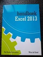 Handboek Excel 2013 - Wim de Groot, Ophalen of Verzenden, Zo goed als nieuw, Software, Wim de Groot