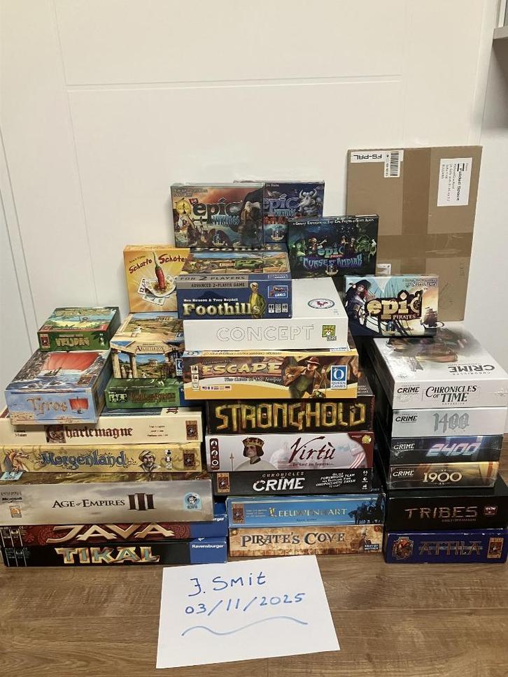 Diverse Bordspellen, Hobby en Vrije tijd, Gezelschapsspellen | Bordspellen, Zo goed als nieuw, Ophalen of Verzenden