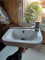 Wasbak/Fontein combinatie, Huis en Inrichting, Badkamer | Badkamermeubels, Zo goed als nieuw, Minder dan 100 cm, Wasbak of Wastafel