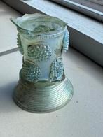 Bodemvondst Amsterdam 1800 geïriseerd Roemer glas, Verzenden