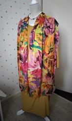 Nieuw  !!  Fraas grote gekleurde bloemen sjaal., Fraas, Ophalen of Verzenden, Nieuw, Sjaal